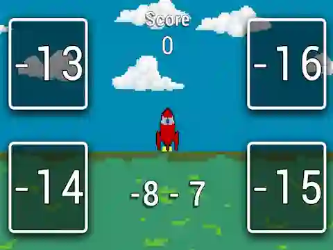 Juego Rocket Math en línea
