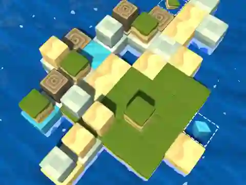 Juego Cube Island: ASMR Relax Puzzle en línea