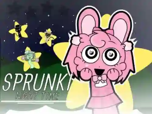 Juego Sprunki Night Time 2 en línea