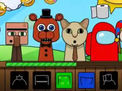 Juego Sprunki: Monsters en línea