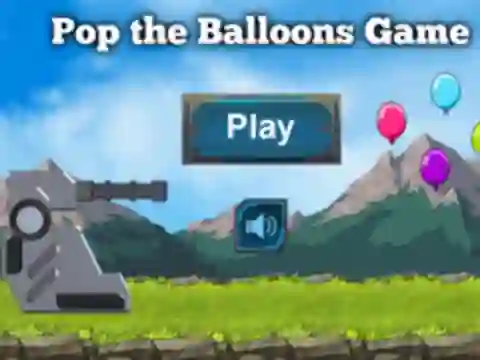 Juego Pop The Balloons Game en línea