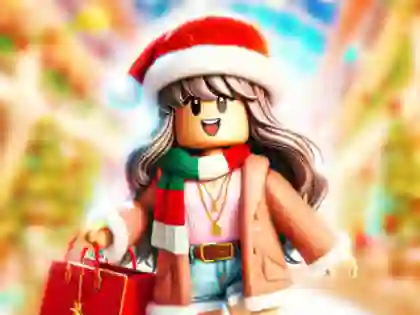 Juego Jigsaw Puzzle: Roblox Christmas Mall en línea