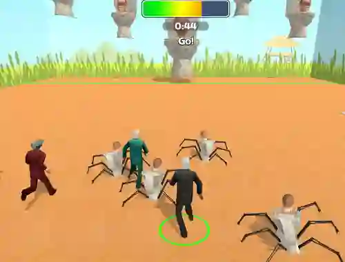 Juego Cameraman Vs Skibidi Survival en línea