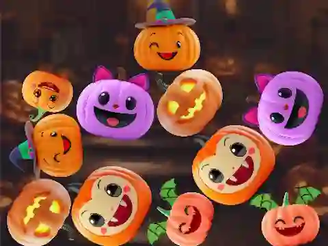 Juego Merge Connect Pumpkins: Halloween! en línea