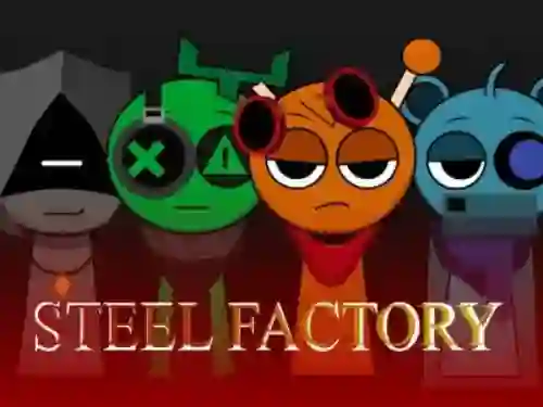 Juego Sprunki x SepBox: Steel Factory en línea