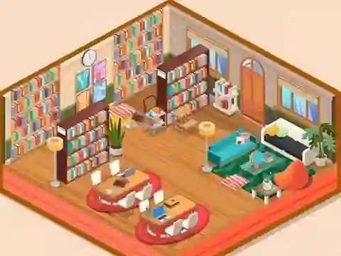 Juego Decor: My Library en línea