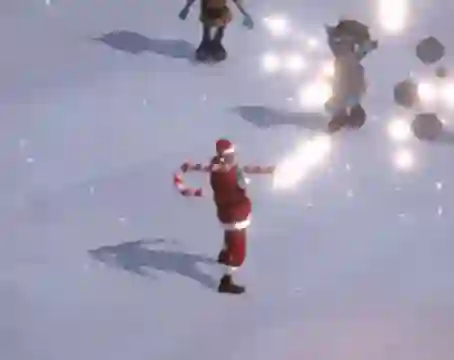 Juego Santa With Cannon en línea