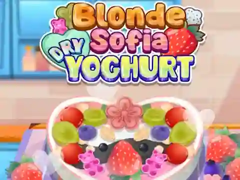 Juego Blonde Sofia: Dry Yoghurt en línea