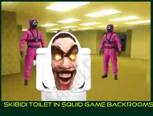 Juego Skibidi Toilet in Squid Game Backrooms en línea