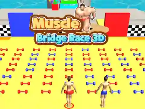 Juego Muscle Bridge Race 3D en línea