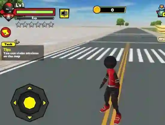 Juego Stick Rope Hero en línea