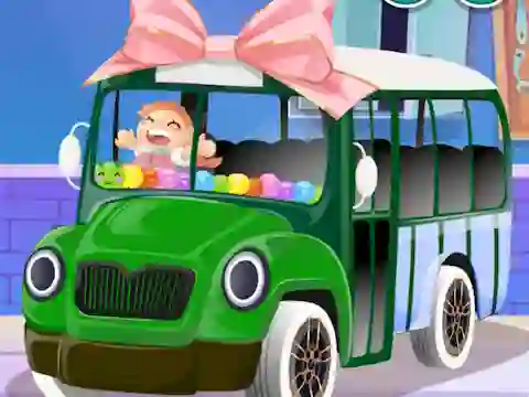 Juego Decor: School Bus en línea