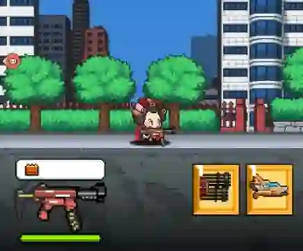 Juego Mecha Shoot Pixel Rpg en línea