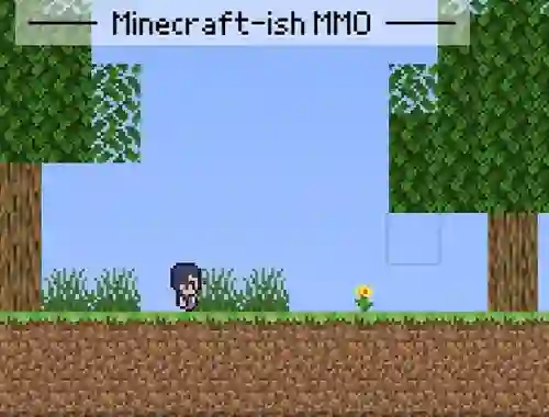 Juego Minecraft-ish Mmo en línea