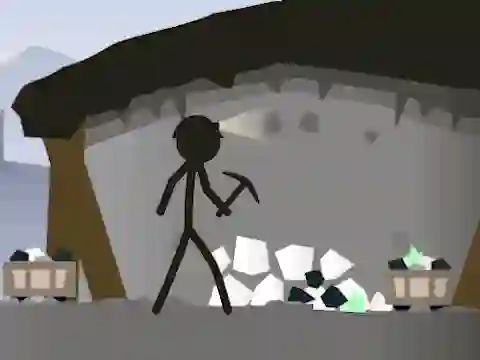 Juego Stickman Mining Simulator en línea