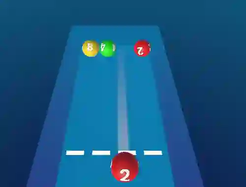 Juego Merge The Balls 2048 Billiards! en línea