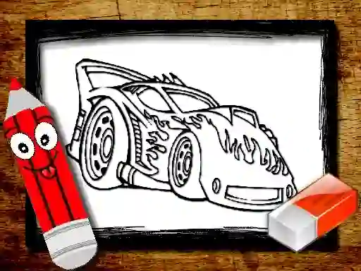 Juego Back To School Car Coloring Book en línea