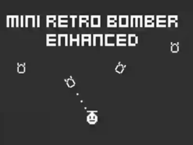 Juego Mini Retro Bomber Enhanced en línea