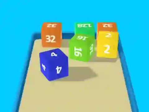 Juego 2048 Cube Merge en línea