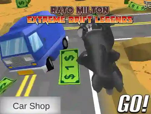 Juego Rato Milton Extreme Drift Legends en línea