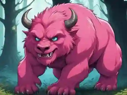 Juego Magical Pink Beast Rescue en línea