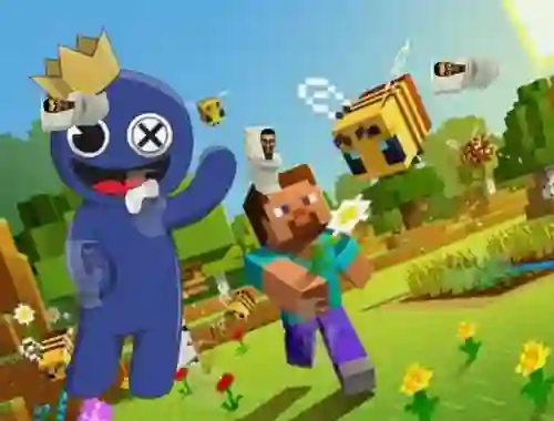 Juego Rainbow Friends Minecraft Hidden Skibidi en línea