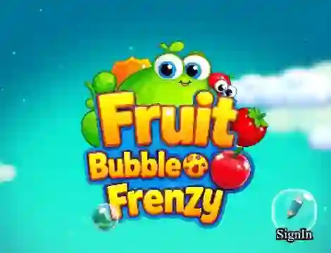 Juego Fruit Bubble Frenzy en línea