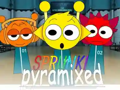 Juego Sprunki Pyramixed: Squid Game en línea