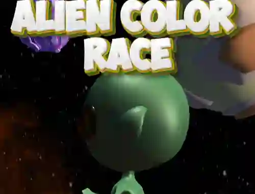 Juego Alien Color Race en línea