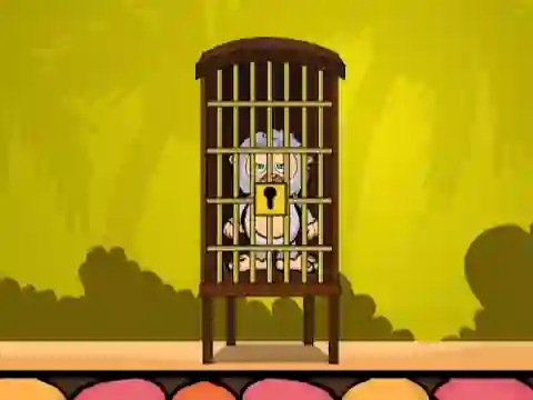 Juego Rescue the Cute White Monkey en línea