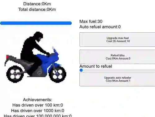 Juego Motorbike Clicker en línea