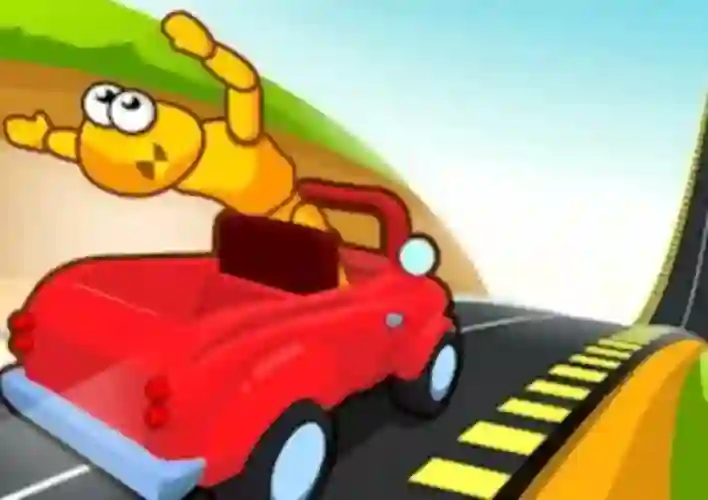 Juego Downhill Car Ride Crash Test en línea