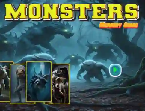 Juego Monsters Memory Game en línea