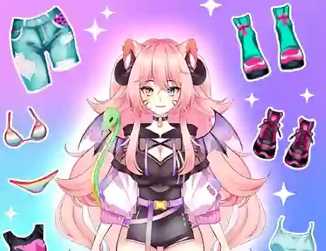 Juego Anime Dress Up Moe en línea