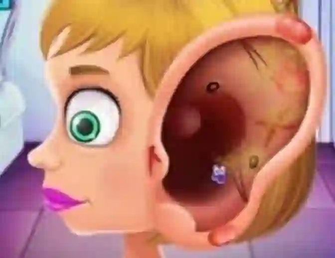Juego Children's Doctor Treating Ears en línea
