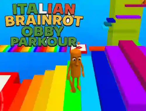 Juego Italian Brainrot Obby Parkour en línea