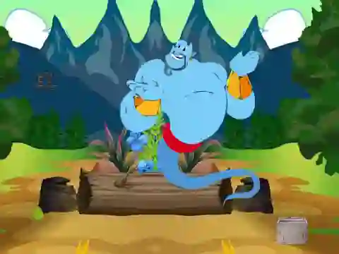 Juego Escape From Wonder Genie Land en línea