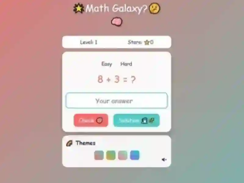 Juego Math Galaxy en línea