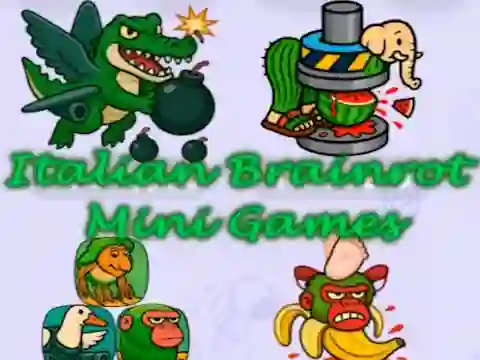 Juego Italian Brainrot Mini Games en línea