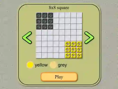 Juego Ugolki  Halma en línea