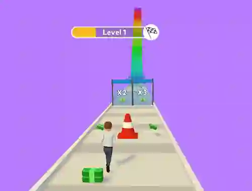 Juego Money Stack Run 3D en línea