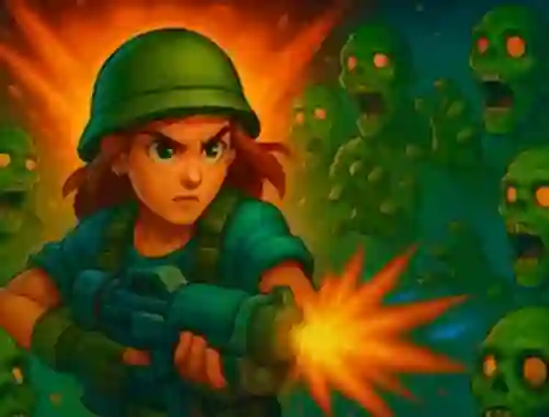Juego Zombie Auto Defense en línea