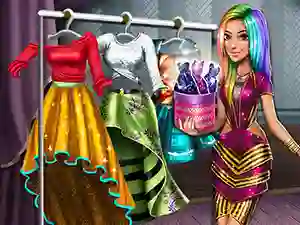 Juego Tris Runway Dolly Dress Up en línea