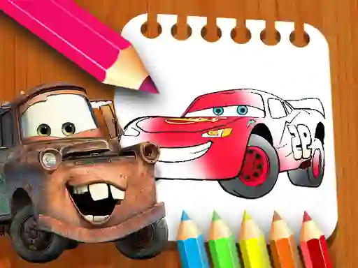 Juego Cars Coloring Book en línea