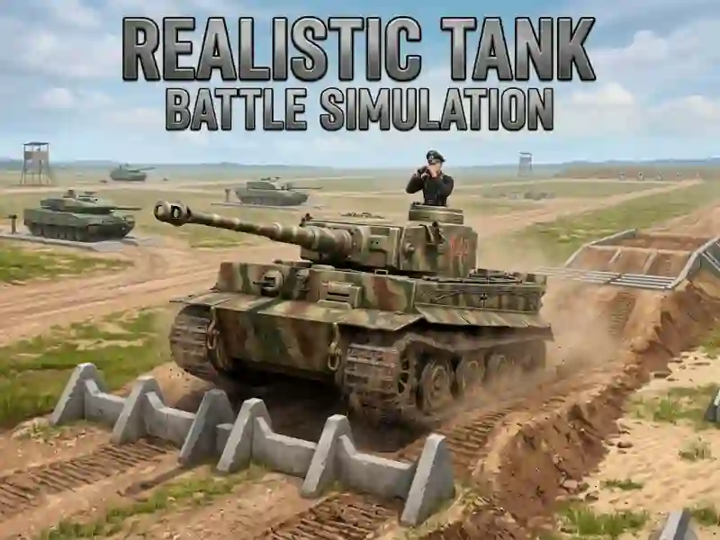 Juego Realistic Tank Battle Simulation en línea