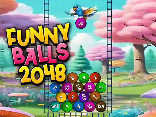 Juego Funny Balls 2048 en línea