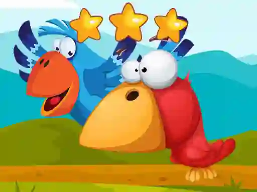 Juego Fun Birds Hidden Stars en línea