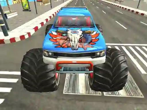 Juego Monster Truck City Parking en línea