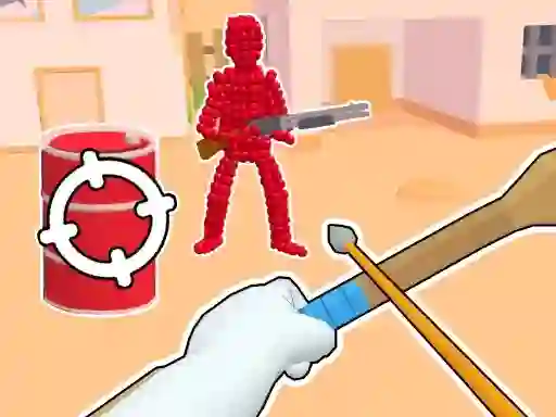 Juego Stickman Archer: Shooting Arrows at Reds en línea
