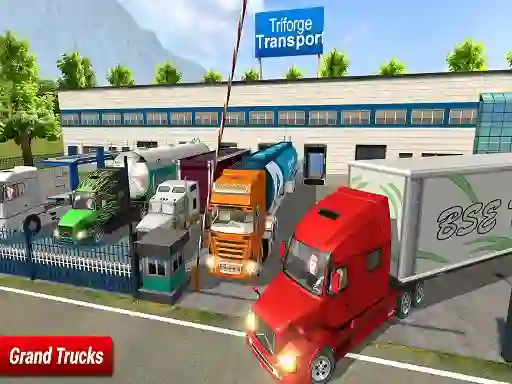Juego Ultimate Off Road Cargo Truck Trailer Simulator en línea